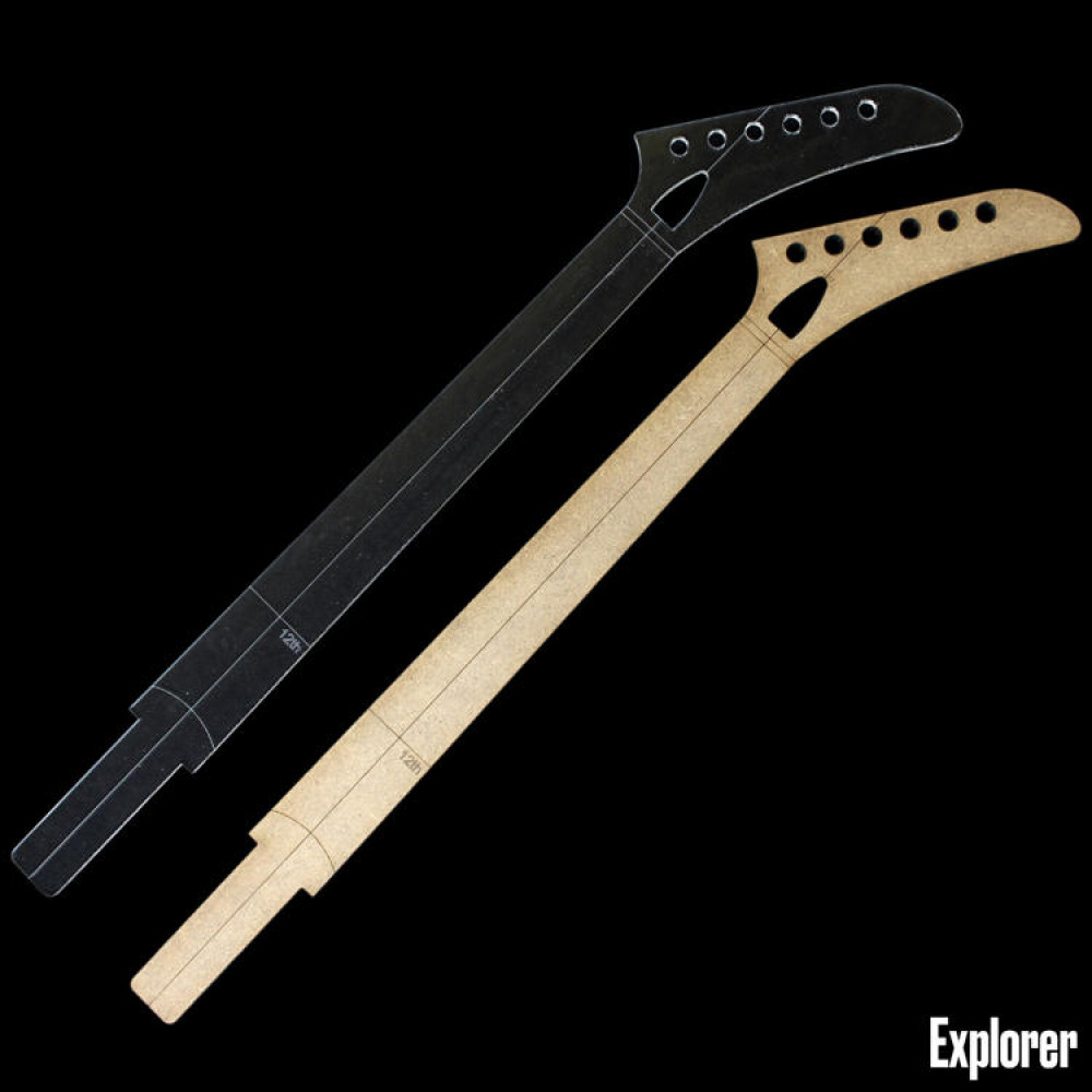 ACRYLIC/MDF GUITAR & BASS NECK TEMPLATES